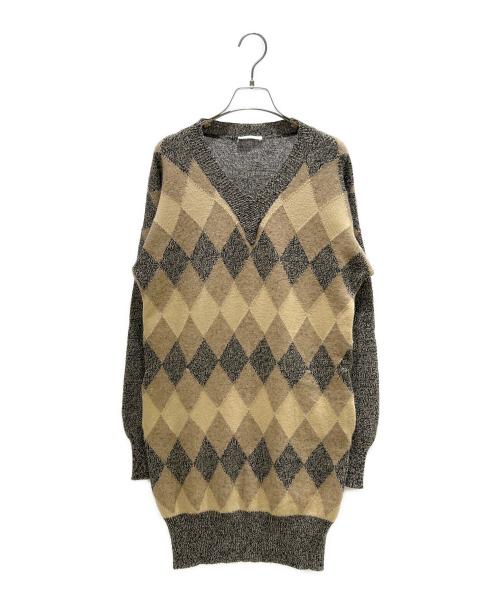 Chloe（クロエ）Chloe (クロエ) ニットワンピース ブラウン サイズ:XSの古着・服飾アイテム