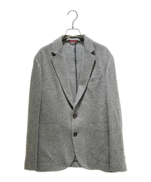 BRUNELLO CUCINELLI（ブルネロクチネリ）BRUNELLO CUCINELLI (ブルネロクチネリ) Gray cashmere blazer カシミヤテーラードジャケット ML8968J01 グレー サイズ:44の古着・服飾アイテム