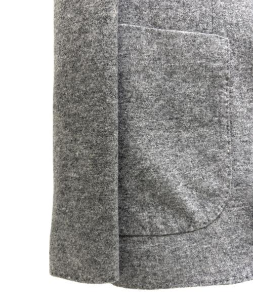 BRUNELLO CUCINELLI（ブルネロクチネリ）BRUNELLO CUCINELLI (ブルネロクチネリ) Gray cashmere blazer カシミヤテーラードジャケット ML8968J01 グレー サイズ:44の古着・服飾アイテム