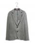 BRUNELLO CUCINELLI（ブルネロクチネリ）の古着「Gray cashmere blazer カシミヤテーラードジャケット ML8968J01」｜グレー