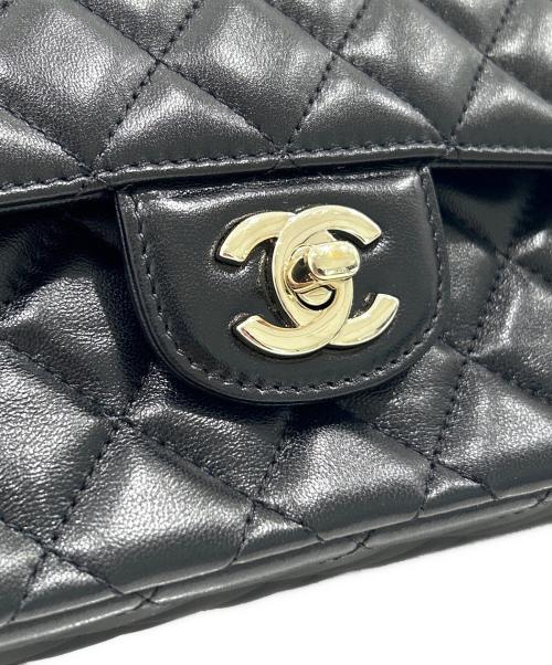 CHANEL（シャネル）CHANEL (シャネル) トップハンドルマトラッセ23/ゴールド金具/AS4219 ブラック サイズ:23の古着・服飾アイテム