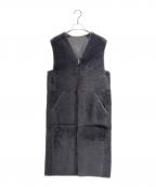 CYCLASシクラス）の古着「リバーシブルムートンジレ　23-FW-14-JK」｜グレー