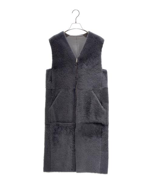 CYCLAS（シクラス）CYCLAS (シクラス) リバーシブルムートンジレ　23-FW-14-JK グレー サイズ:34の古着・服飾アイテム