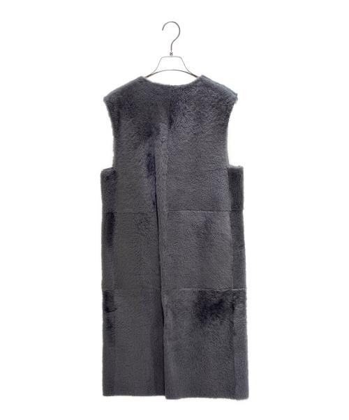 CYCLAS（シクラス）CYCLAS (シクラス) リバーシブルムートンジレ　23-FW-14-JK グレー サイズ:34の古着・服飾アイテム