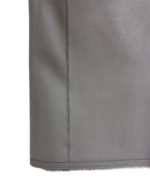 CYCLAS（シクラス）CYCLAS (シクラス) リバーシブルムートンジレ　23-FW-14-JK グレー サイズ:34の古着・服飾アイテム