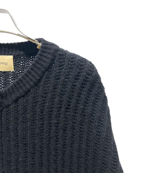 Curensology（カレンソロジー）Curensology (カレンソロジー) リョウアゼジップカーディガン CL406173ER-00 ブラック サイズ:FREEの古着・服飾アイテム