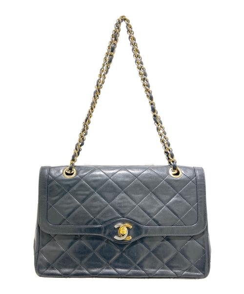CHANEL（シャネル）CHANEL (シャネル) パリ限定マトラッセ ブラック/ゴールド×シルバー金具の古着・服飾アイテム