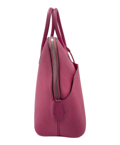 HERMES（エルメス）HERMES (エルメス) ボリード1923/シェブルミゾル/ハンドバッグ/ピンク系/□J刻印 ピンク系/シルバー金具 サイズ:-の古着・服飾アイテム