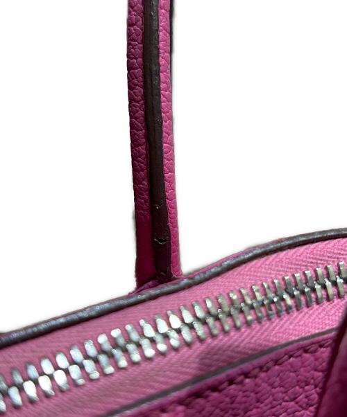 HERMES（エルメス）HERMES (エルメス) ボリード1923/シェブルミゾル/ハンドバッグ/ピンク系/□J刻印 ピンク系/シルバー金具 サイズ:-の古着・服飾アイテム