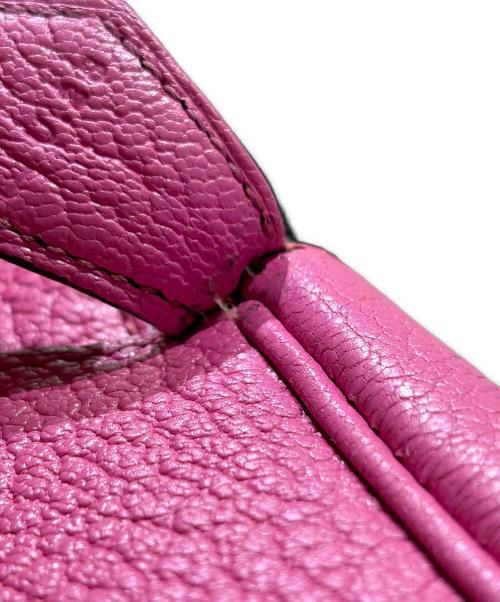 HERMES（エルメス）HERMES (エルメス) ボリード1923/シェブルミゾル/ハンドバッグ/ピンク系/□J刻印 ピンク系/シルバー金具 サイズ:-の古着・服飾アイテム