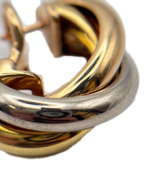 Cartier（カルティエ）Cartier (カルティエ) Trinity earrings classic model トリニティピアス クラシックモデル 80083231 サイズ:-の古着・服飾アイテム