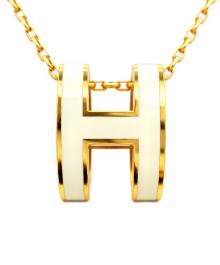 HERMES（エルメス）の古着「ポップ H ネックレス/Pop H Necklace」｜ゴールド