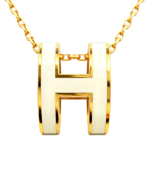 HERMES（エルメス）HERMES (エルメス) ポップ H ネックレス/Pop H Necklace ゴールドの古着・服飾アイテム