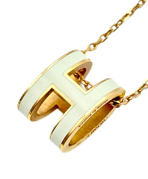 HERMES（エルメス）HERMES (エルメス) ポップ H ネックレス/Pop H Necklace ゴールドの古着・服飾アイテム