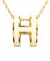 HERMES（エルメス）の古着「ポップ H ネックレス/Pop H Necklace」｜ゴールド