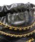 中古・古着 CHANEL (シャネル) シャネル22 ミニ ブラック×ゴールド金具 サイズ:ミニ：650000円