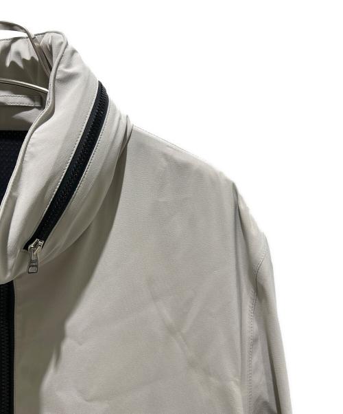 HERMES（エルメス）HERMES (エルメス) PONANTレインジャケット ライトグレー サイズ:Mの古着・服飾アイテム
