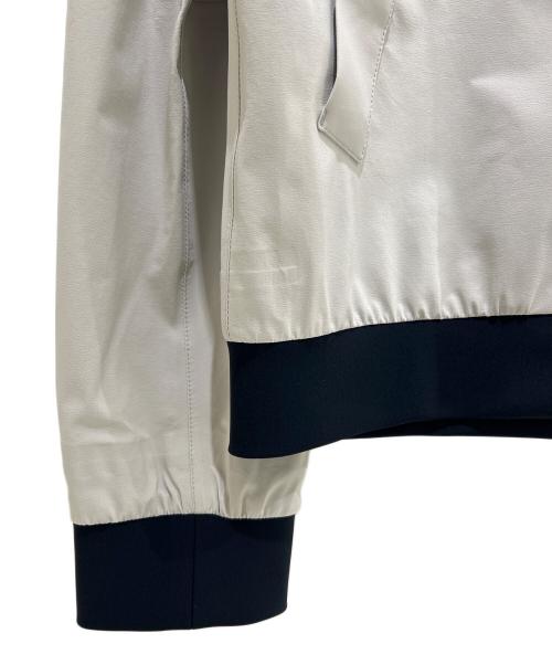 HERMES（エルメス）HERMES (エルメス) PONANTレインジャケット ライトグレー サイズ:Mの古着・服飾アイテム