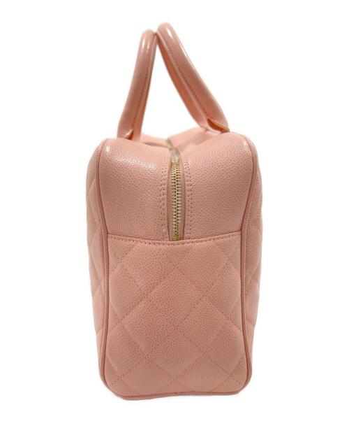 CHANEL（シャネル）CHANEL (シャネル) マトラッセボストンバッグ ピンクの古着・服飾アイテム