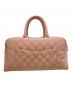 CHANEL (シャネル) マトラッセボストンバッグ ピンク：310000円