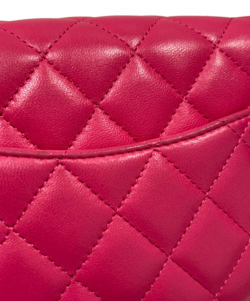 CHANEL（シャネル）CHANEL (シャネル) Mini Matelasse（ミニマトラッセ） ピンク×シルバー金具 サイズ:ミニ/miniの古着・服飾アイテム