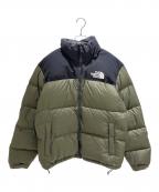 THE NORTH FACEザ ノース フェイス）の古着「ヌプシダウンジャケット NF0A3YRJ」｜オリーブ