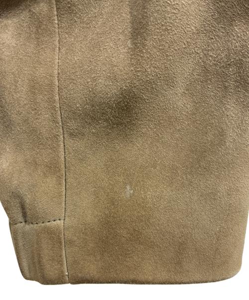 theory（セオリー）theory (セオリー) スエードジャケット ベージュ サイズ:Lの古着・服飾アイテム