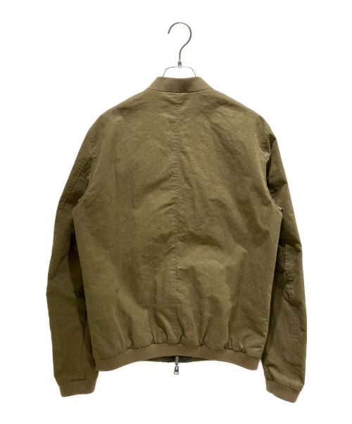 ETRO（エトロ）ETRO (エトロ) スエード切替リバーシブルボンバージャケット オリーブ サイズ:Sの古着・服飾アイテム