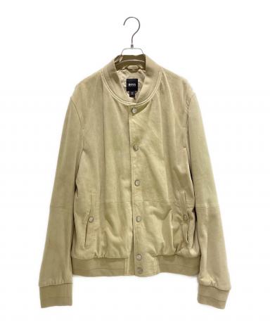 中古・古着通販】HUGO BOSS (ヒューゴ ボス) ゴート スエード レザー