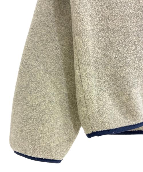 Patagonia（パタゴニア）Patagonia (パタゴニア) シンチラスナップフリースジャケット　25580 アイボリー サイズ:Lの古着・服飾アイテム