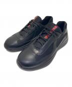 PRADA SPORTSプラダスポーツ）の古着「アメリカズカップ スニーカー PS0906」｜ブラック