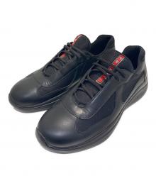 PRADA SPORTS（プラダスポーツ）の古着「アメリカズカップ スニーカー PS0906」｜ブラック