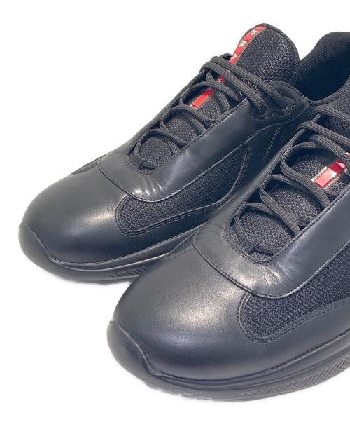 PRADA SPORTS（プラダスポーツ）PRADA SPORTS (プラダスポーツ) アメリカズカップ スニーカー PS0906 ブラック サイズ:11　2/1の古着・服飾アイテム