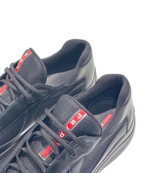 PRADA SPORTS（プラダスポーツ）PRADA SPORTS (プラダスポーツ) アメリカズカップ スニーカー PS0906 ブラック サイズ:11　2/1の古着・服飾アイテム