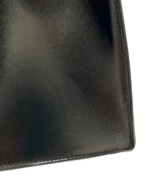 HERMES（エルメス）HERMES (エルメス) ケリー32 外縫い/ブラック/ゴールド金具/ボックスカーフ/〇N刻印:1984年製 ブラック サイズ:32の古着・服飾アイテム
