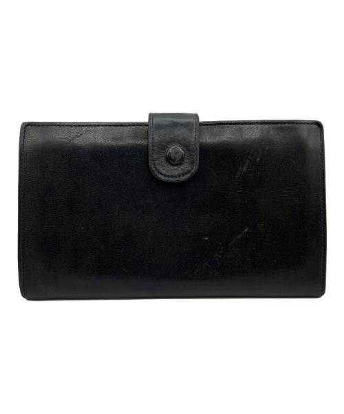 CHANEL（シャネル）CHANEL (シャネル) ココマークロングウォレット ブラック サイズ:-の古着・服飾アイテム