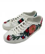 GUCCIグッチ）の古着「Sherry Line Sneakers シェリーラインスニーカー 431917」｜ホワイト