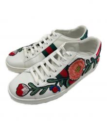 GUCCI（グッチ）の古着「Sherry Line Sneakers シェリーラインスニーカー 431917」｜ホワイト