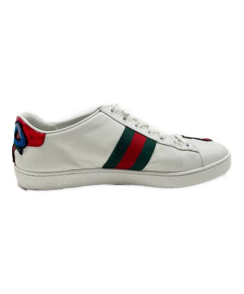 GUCCI（グッチ）GUCCI (グッチ) Sherry Line Sneakers シェリーラインスニーカー 431917 ホワイト サイズ:43の古着・服飾アイテム