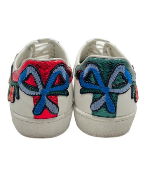 GUCCI（グッチ）GUCCI (グッチ) Sherry Line Sneakers シェリーラインスニーカー 431917 ホワイト サイズ:43の古着・服飾アイテム