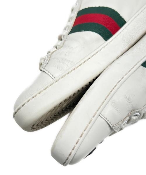 GUCCI（グッチ）GUCCI (グッチ) Sherry Line Sneakers シェリーラインスニーカー 431917 ホワイト サイズ:43の古着・服飾アイテム