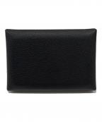 HERMESエルメス）の古着「カルヴィデュオ/Calvi duo/コインケース/カードケース」｜ブラック