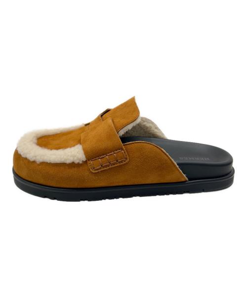 HERMES（エルメス）HERMES (エルメス) ゴー ミュール ブラウン サイズ:37の古着・服飾アイテム