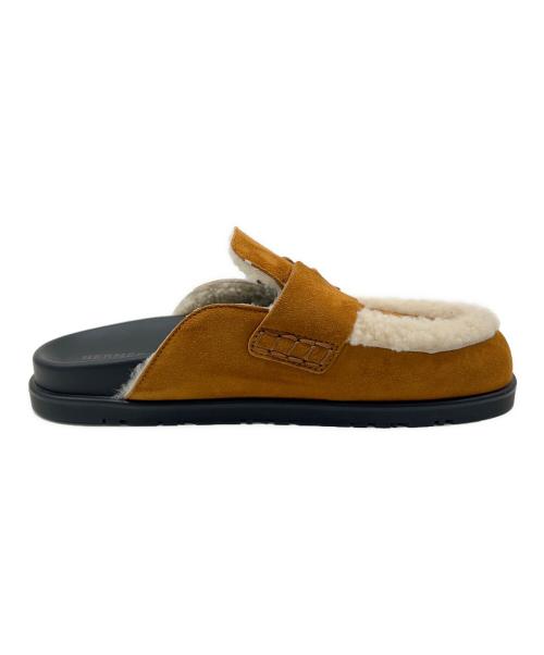 HERMES（エルメス）HERMES (エルメス) ゴー ミュール ブラウン サイズ:37の古着・服飾アイテム