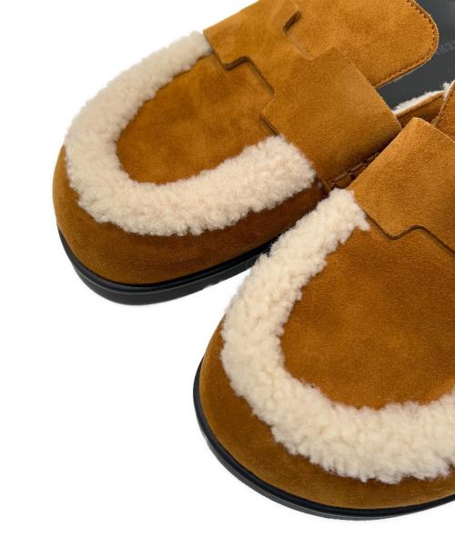 HERMES（エルメス）HERMES (エルメス) ゴー ミュール ブラウン サイズ:37の古着・服飾アイテム