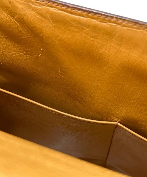 HERMES（エルメス）HERMES (エルメス) Kelly32/ケリー32/外縫い/ゴールド金具/オーストリッチ/サフラン サイズ:32の古着・服飾アイテム