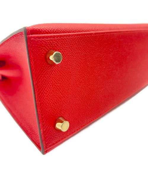 HERMES（エルメス）HERMES (エルメス) ケリー25/外縫い/ルージュラデュー/ゴールド金具/ヴォーエプソン/K刻印2025年製 ルージュラデュー×ゴールド金具 未使用品の古着・服飾アイテム