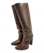 FENDIフェンディ）の古着「FFロングブーツ」｜ブラウン