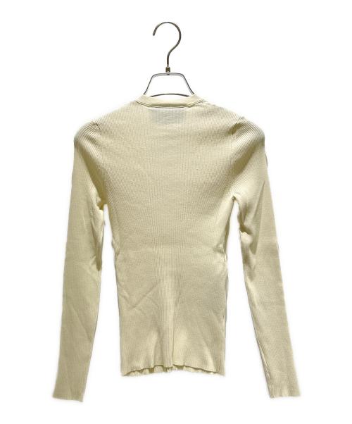 GUCCI（グッチ）GUCCI (グッチ) ヘンリーネックニット 691568 アイボリー サイズ:Mの古着・服飾アイテム