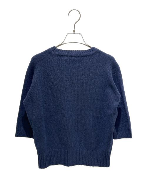 GUCCI（グッチ）GUCCI (グッチ) ホースビット付きカシミアトップス 628389 ネイビー サイズ:XSの古着・服飾アイテム